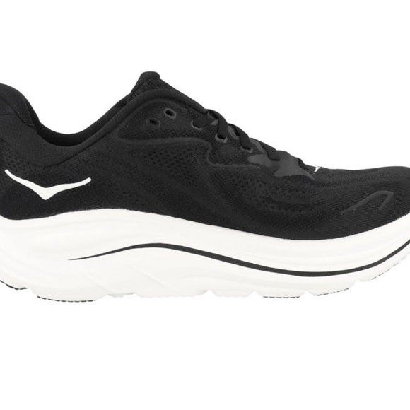 Hoka one one Clifton10 Women's running shoes black&white very soft for long day - Picture 4 of 7